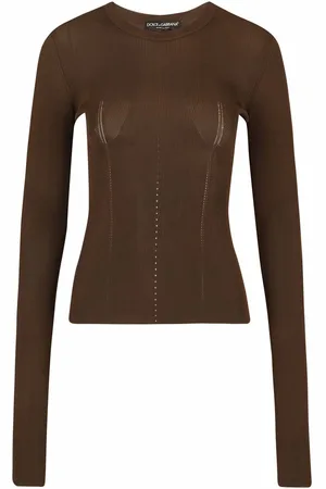 Dolce & Gabbana Long-sleeve ribbed jumper