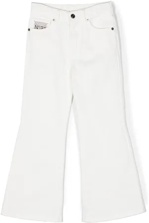 Nº21 Wide-leg five-pocket trousers