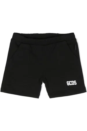 GCDS Logo-print detail shorts