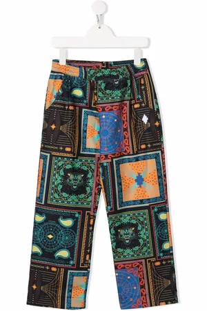 MARCELO BURLON Bandana carrot trousers