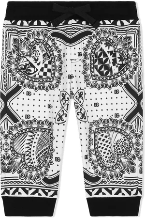 Dolce & Gabbana Bandana-print jersey track pants