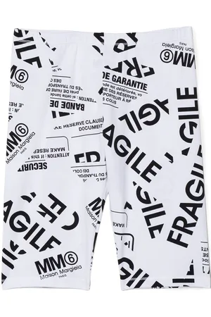 Maison Margiela Fragile all-over print cycling shorts