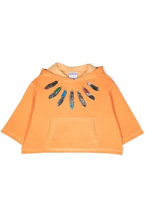 MARCELO BURLON Feather Print hoodie