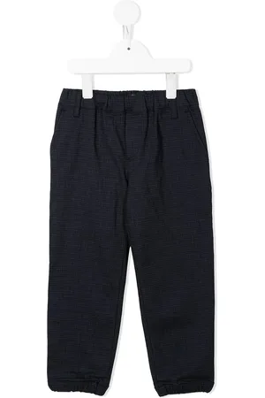 Emporio Armani Elasticated-waist trousers