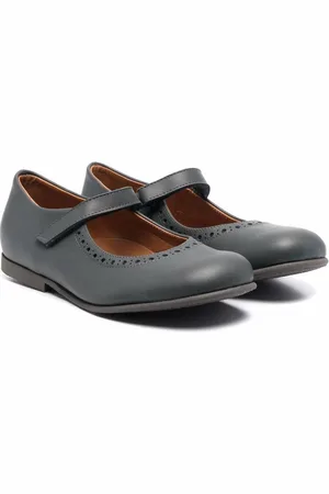 PèPè Touch-strap leather ballerinas