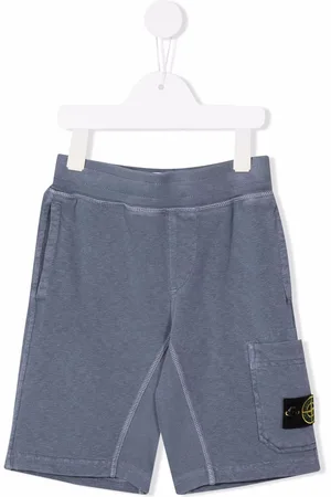 Stone Island Logo-patch Bermuda shorts