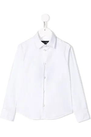 Emporio Armani Embroidered logo shirt