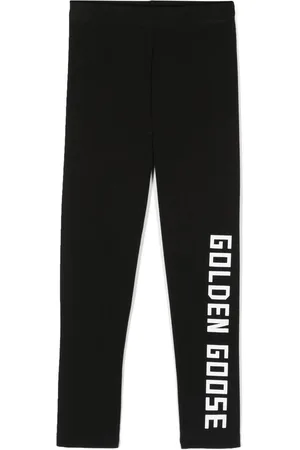 Golden Goose Logo print track pants