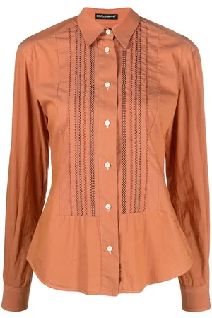 Dolce & Gabbana 2000s contrast stitching shirt