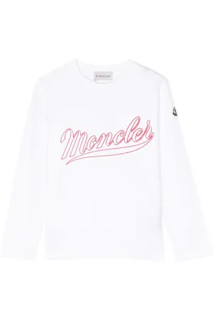 Moncler Embroidered-logo long-sleeve T-shirt
