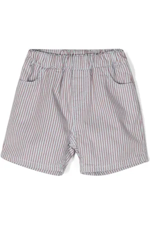 KNOT Spike striped shorts