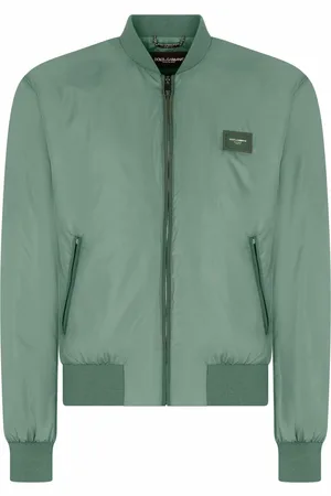 Dolce & Gabbana Logo-tag bomber jacket