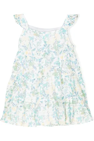Tartine Et Chocolat Floral-print ruffle-detail dress