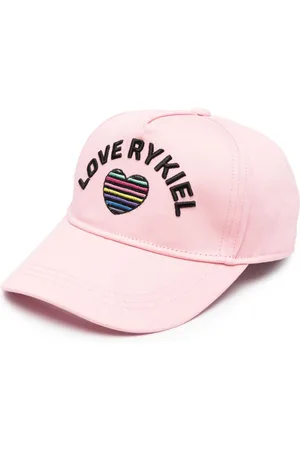 Sonia Rykiel Enfant Embroidered-logo cotton cap