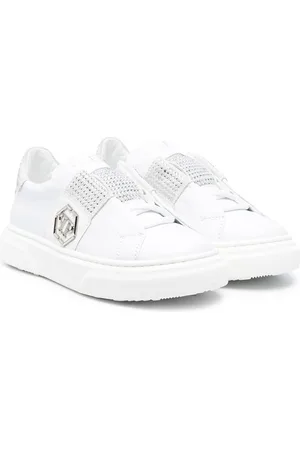 Philipp Plein Crystal-embellished low-top sneakers