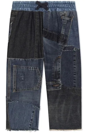 Dolce & Gabbana Patchwork drawstring shorts