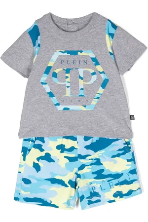 Philipp Plein Logo-detail two-piece set