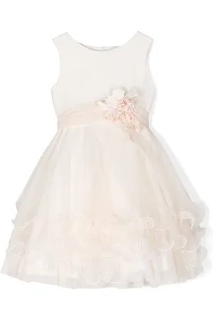 Mimilù Corsage-detail sleeveless dress
