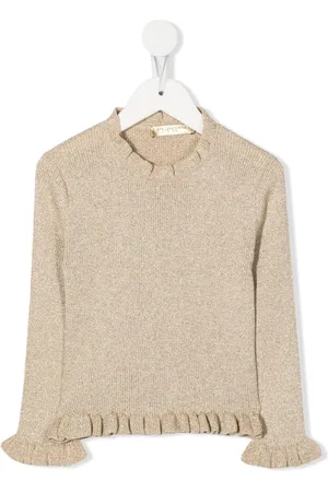 Stella McCartney Ruffle-detail knit jumper