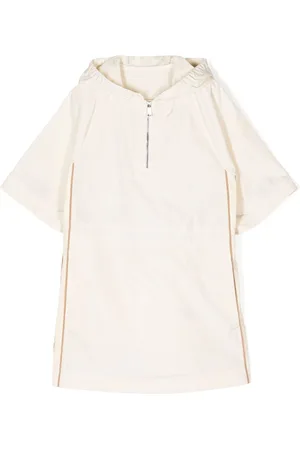 Moncler Short-sleeve hooded dress