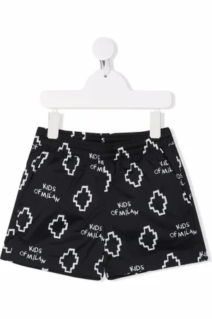 MARCELO BURLON Cross logo swimming shorts