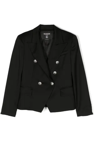 Balmain Virgin wool double-breasted blazer