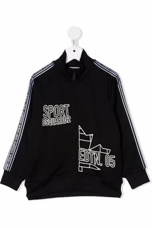 Dsquared2 Logo-print zipped jacket