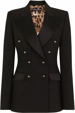 Dolce & Gabbana Satin double-breasted blazer