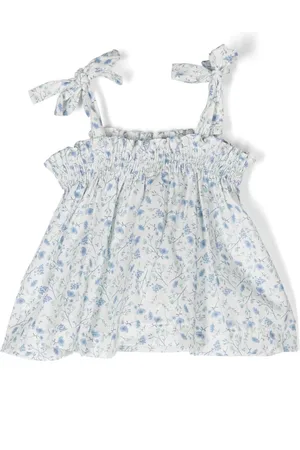 TEDDY & MINOU Floral-print cotton bloomers