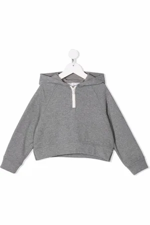 Brunello Cucinelli Cropped pullover hoodie