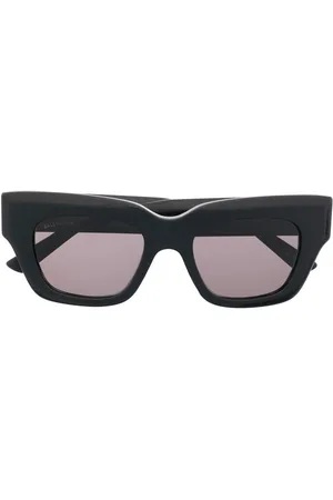 Balenciaga Side logo-plaque sunglasses