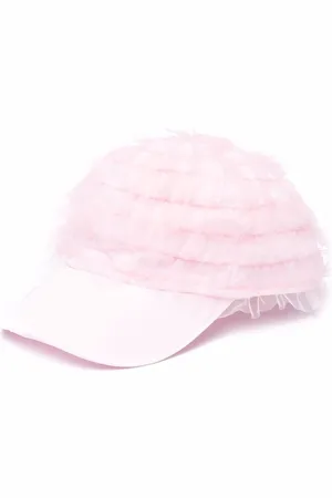 MONNALISA Ruffled baseball cap