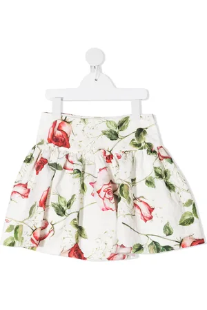 MONNALISA Floral print full skirt