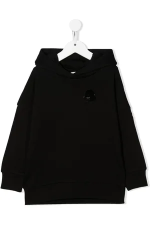 Moncler Logo-embellished hooded jumper dress