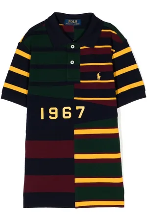 Ralph Lauren Striped cotton polo shirt