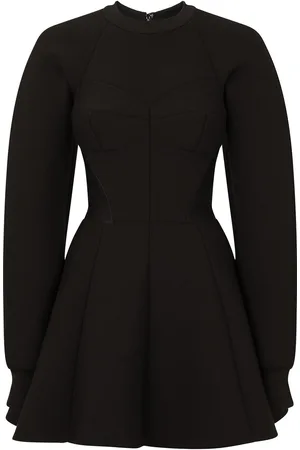 Dolce & Gabbana Flared fitted-waistline dress