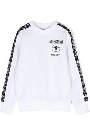 Moschino Logo-print cotton sweatshirt