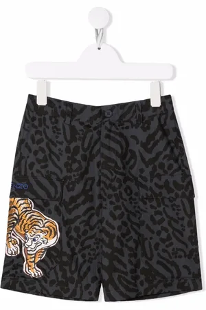 Kenzo Tiger-print shorts