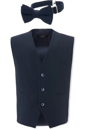 M. Moustache Textured waistcoat set