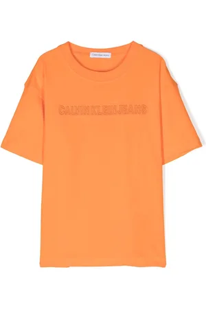 Calvin Klein Logo-embroidered short-sleeve T-shirt
