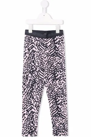 Kenzo Animal-print cotton leggings