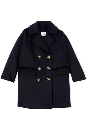 Burberry Scarf-detailed double-breasted coat