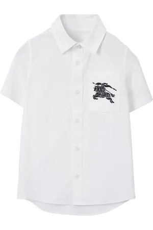Burberry EKD embroidered short-sleeve shirt