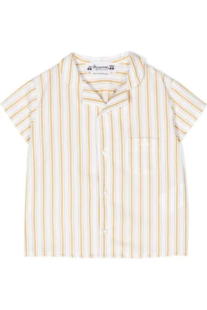 BONPOINT Striped cotton shirt