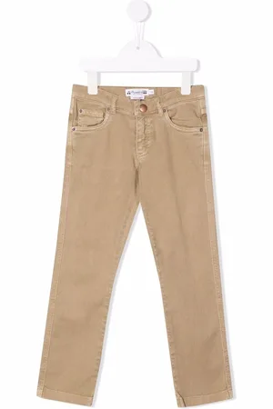 BONPOINT TEEN mid-rise slim-fit jeans
