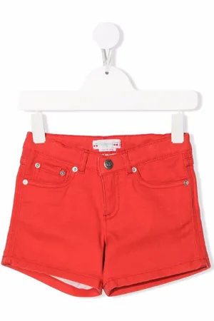 BONPOINT TEEN slim-cut denim shorts