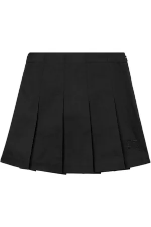 Burberry EKD-motif pleated skirt