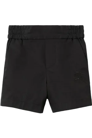 Burberry Equestrian Knight-motif cotton shorts