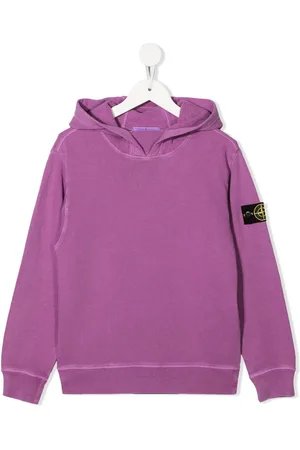 Stone Island Logo patch hoodie