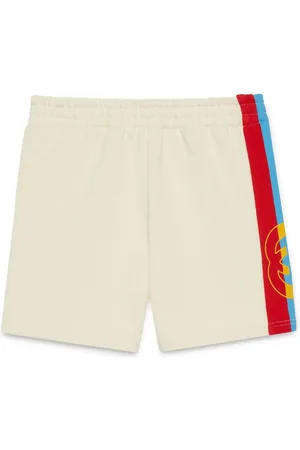 Gucci Logo-print striped track shorts